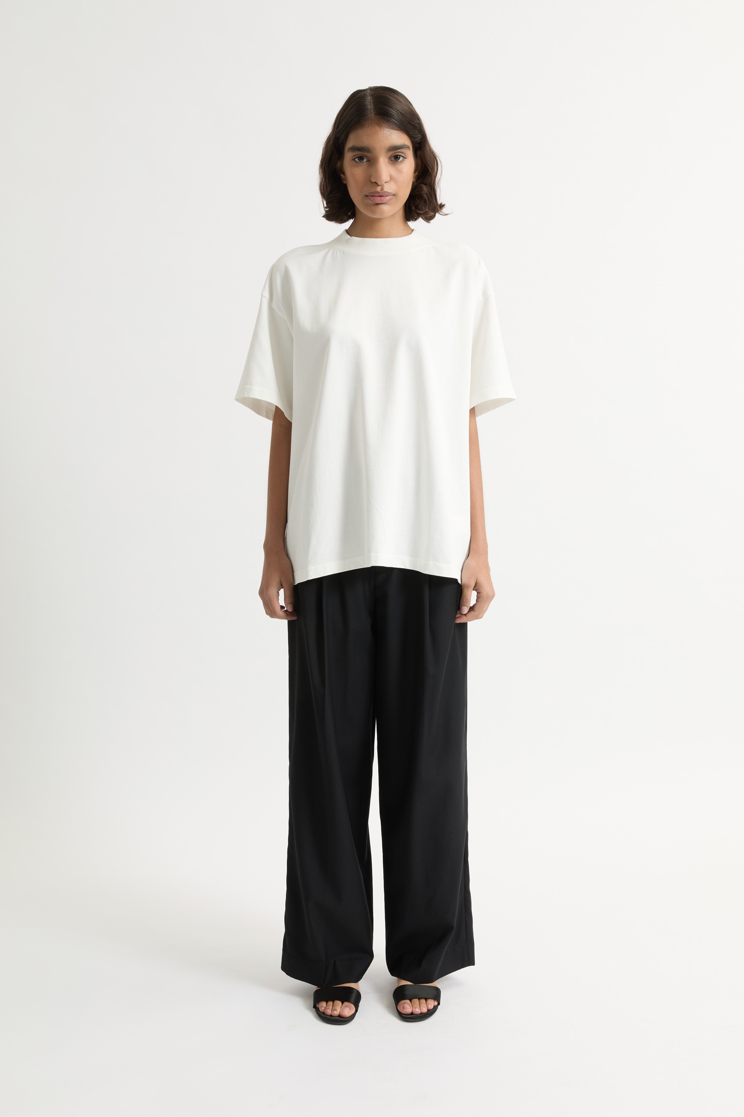 Oversized cotton T-shirt