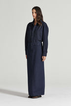 Felicity denim maxi skirt