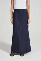 Felicity denim maxi skirt