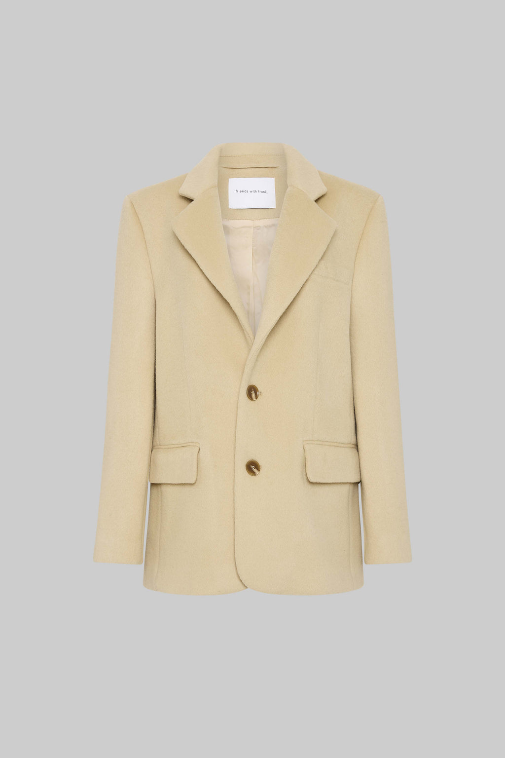 Bernadette brushed wool-blend blazer