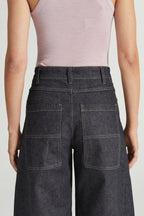 Emery high-rise barrel-leg jeans