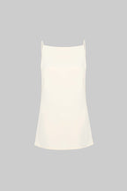 Lila crinkled-satin top