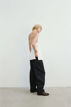 Emery high-rise barrel-leg jeans