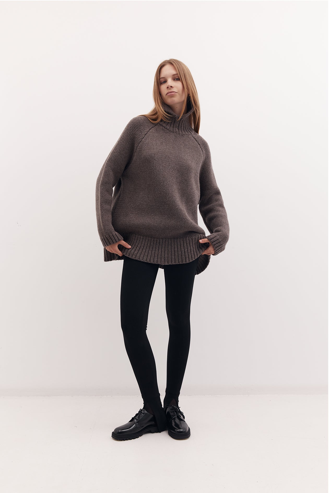 Roberta wool turtleneck sweater
