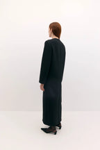 Tilmens bonded crepe dress coat