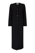 Tilmens bonded crepe dress coat