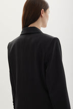 Allora merino wool double-breasted coat