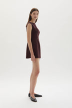 Kelli merino wool mini dress