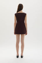 Kelli merino wool mini dress