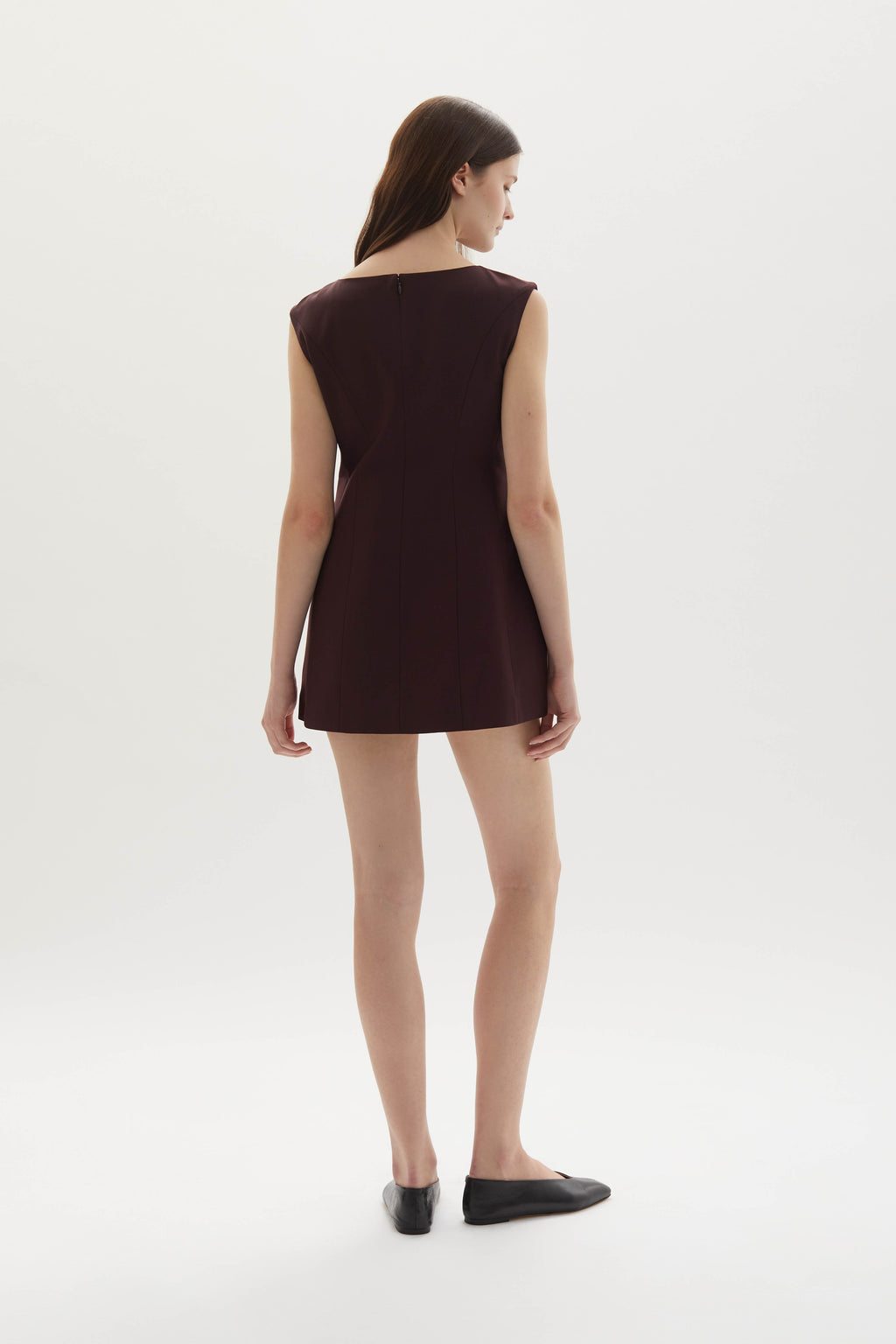 Kelli merino wool mini dress