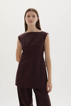 Kelli merino wool mini dress