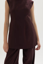 Kelli merino wool mini dress