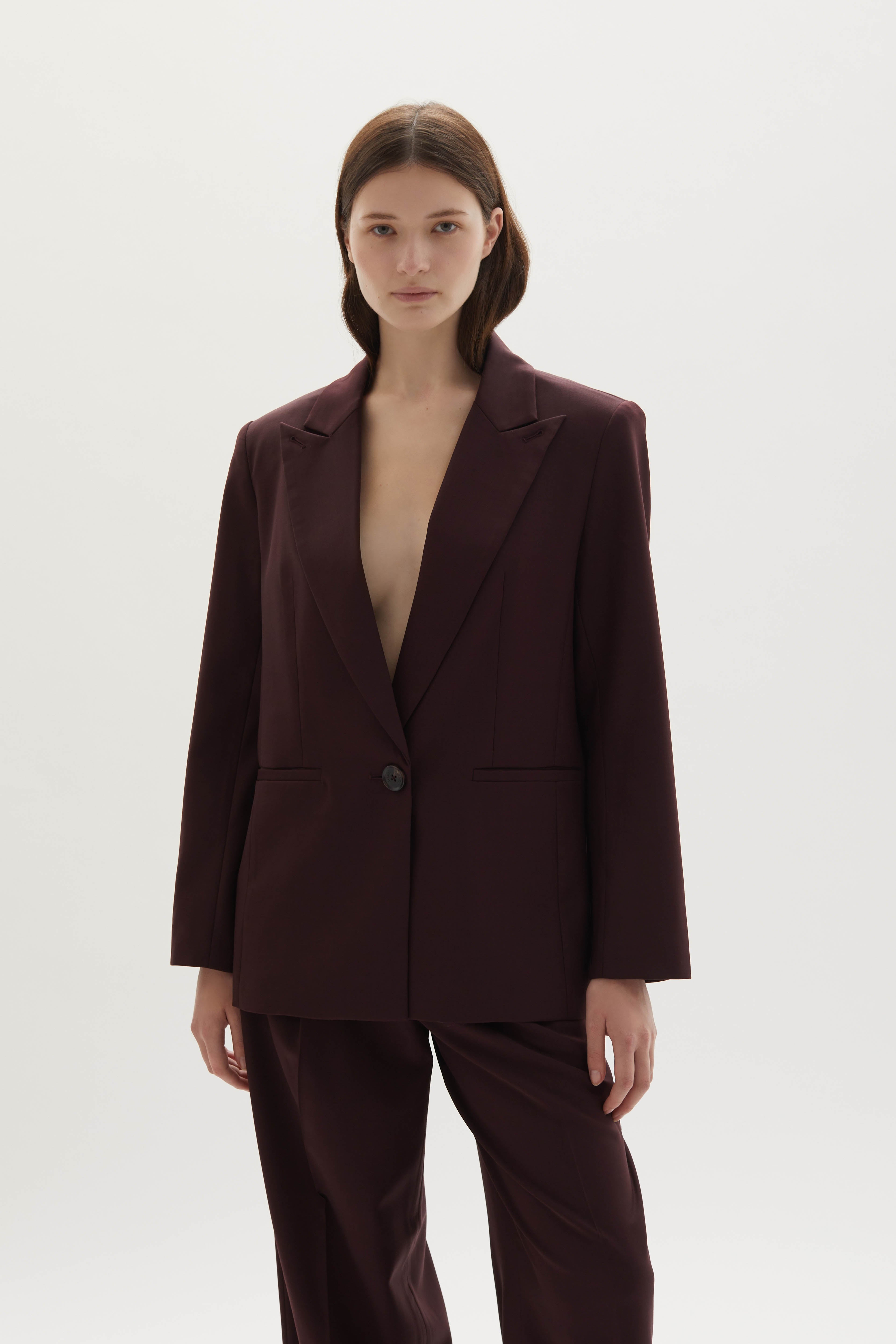 Ila merino wool blazer