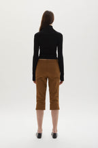 Sara cotton capri pants
