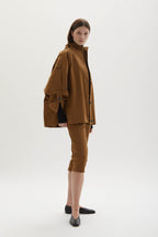 Sara cotton-gabardine trench jacket