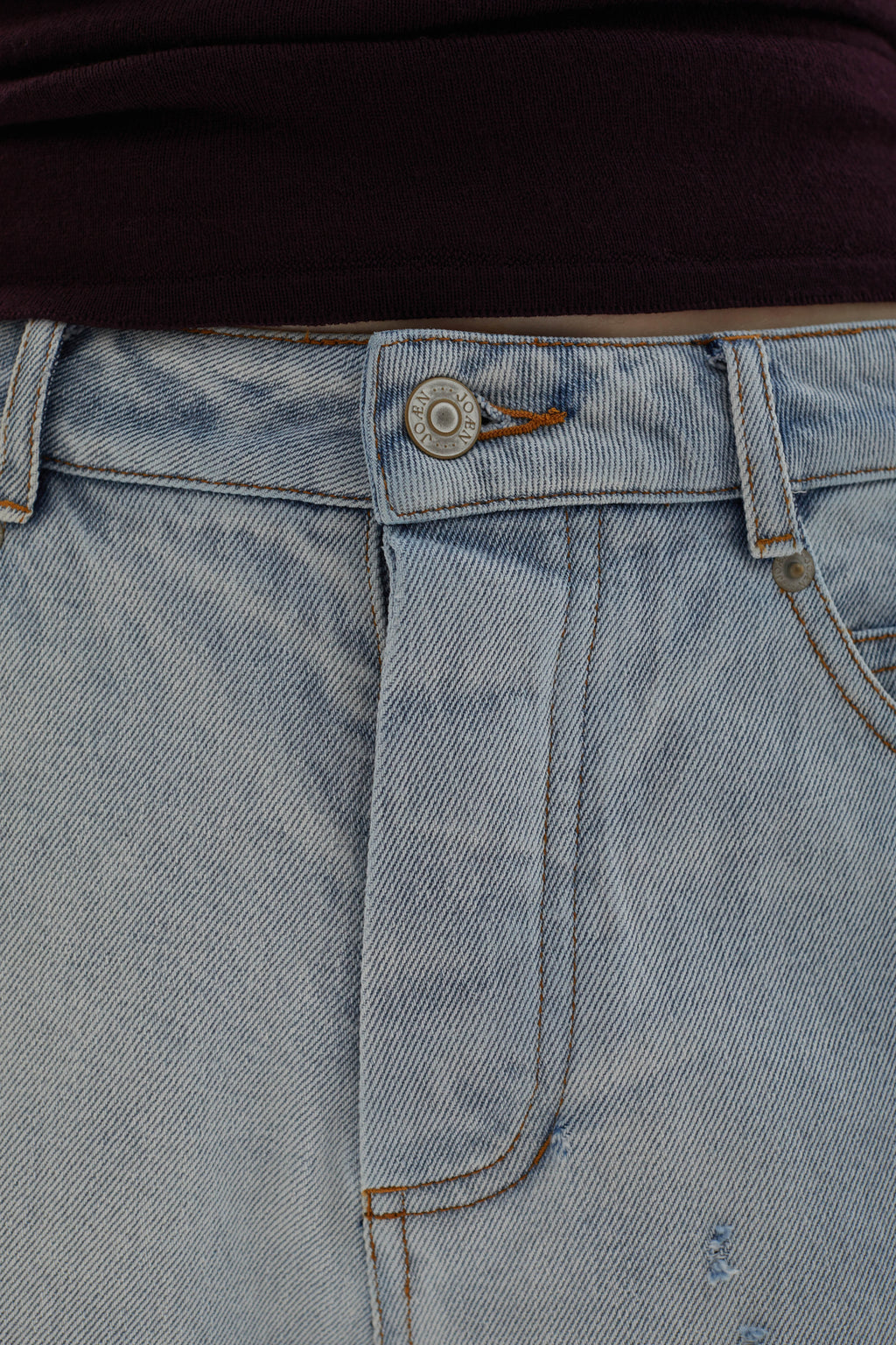 Adrianne distressed mid-rise wide-leg jeans